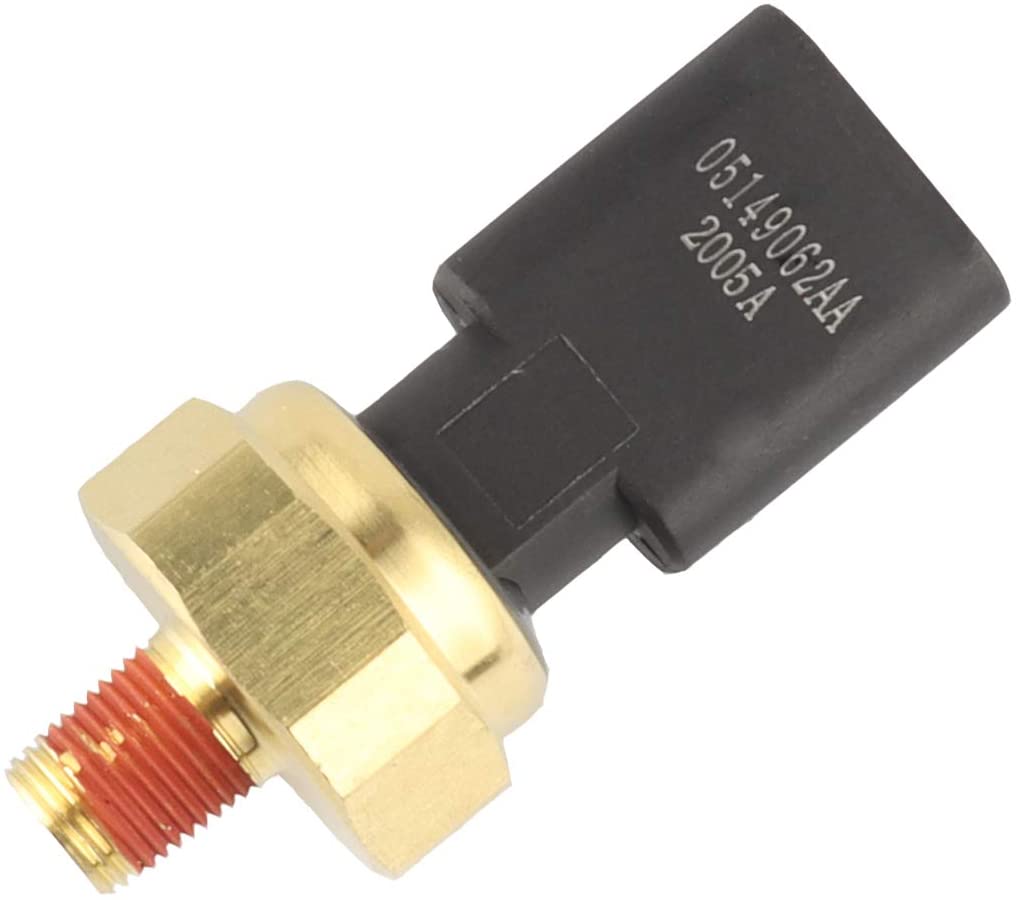 Engine Oil Pressure Sensor Switch Sender Sending Unit 5149064AA, 5149062AA, 5149062AB Compatible with Dodge Ram, Jeep, Chrysler, Ram 1500 2500 3500, Volkswagen 1S6755 PS401 Oil Pressure Switch