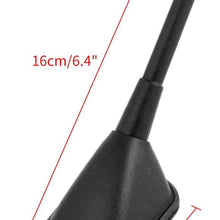 uxcell Car Aerial Adhesive Base Dummy Antenna Auto Dector Plastic Black
