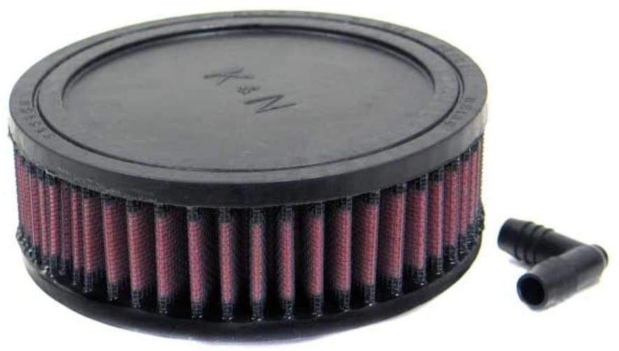 K&N Universal Clamp-On Air Filter: High Performance, Premium, Washable, Replacement Engine Filter: Flange Diameter: 2.5625 In, Filter Height: 2 In, Flange Length: 0.875 In, Shape: Round, RA-0660