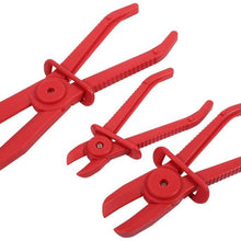 Supercrazy 3pcs Flexible Fuel Brake Water Line Hose Clamps SF0054