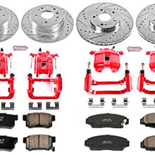 Power Stop (KC2298) 1-Click Performance Brake Kit with Calipers