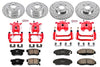 Power Stop (KC2298) 1-Click Performance Brake Kit with Calipers