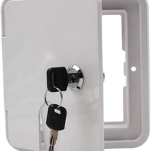 KABITA115 - Power Cord Hatch Electrical Access Door for RV Camper Trailer Motorhome Power Protection