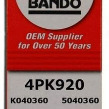 Bando 4PK780 OEM Quality Serpentine Belt (4PK920)