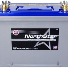 Northstar NSB-AGM24 Battery (Newer Technology than Optima) Group 24 AGM