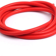 10 Ft Red Silicone Hose for High Temp Vacuum Engine Bay Dress up 12mm 15 32" ID