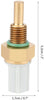 Qiilu Car Coolant Temperature Sensor, 37870-PNA-003 Water Coolant Temperature Sensor Fit for Honda Civic Accord Acura