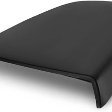 DNA MOTORING HOODS-FM05 Racing Hood Scoop Vent Cover [for 05-09 Ford Mustang], 1 Pack,Black
