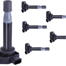 Motorhot Pack of 6 Ignition Coils fit for Acura CL RL TL Honda Accord Odyssey V6 Compatible with UF242