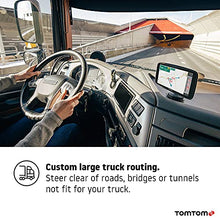 TomTom Truck GPS GO Expert, 7 Inch HD Screen, with Custom Truck Routing and POIs, Traffic Congestion Thanks to TomTom Traffic, World Maps, Live Restriction warnings, Quick Updates via WiFi