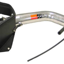 K&N Cold Air Intake Kit with Washable Air Filter: 2002-2005 Chevy/GMC/Oldsmobile (Trailblazer, Envoy, Bravada) 4.2L L6, Polished Metal Finish with Red Oiled Filter, 77-3036KP