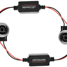 Akozon LED Decoder 2PCS LED Decoder Device Load Resistor Bypass Wiring Error Free Decoder 3156