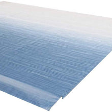 ALEKO RVFAB12X8BLSTR32 RV Awning Fabric Replacement 12 x 8 Feet Blue and White Striped