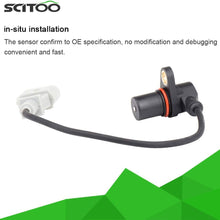 Sensor de posición para cigüeñal SCITOO PC525 para Seat Leon 2001-2011, Seat Toledo 2002-2003, Volkswagen Beetle 2001-2005, Volkswagen Bora 2006
