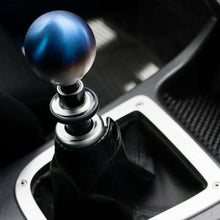 iJDMTOY Burnt Titanium Finish JDM Sphere Shift Knob Universal Fit Compatible With Most Car 4 5 6 Speed Manual or Automatic etc.