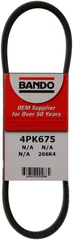 Bando 4PK780 OEM Quality Serpentine Belt (4PK675)