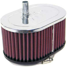 K&N Universal Clamp-On Air Filter: High Performance, Premium, Washable, Replacement Engine Filter: Flange Diameter: 3.5 In, Filter Height: 3.5 In, Flange Length: 0.625 In, Shape: Oval, RC-3180