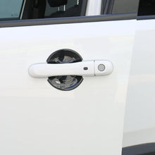 Black ABS Exterior Door Handle Bowl Cover Decor for Jeep Renegade 2015 2016 2017