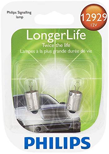 Philips 12929LLB2 12929 LongerLife Miniature Bulb, 2 Pack