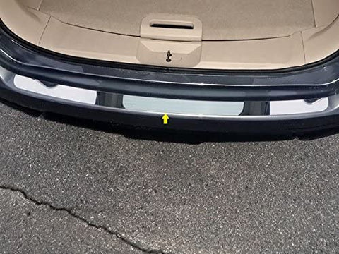 QAA fits 2014-2020 Nissan Rogue 1 Piece Stainless Rear Bumper Trim Accent RB14535