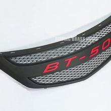 NEW Front Grille Grill Cover Trim for Mazda Bt50 Bt-50 PRO 2012-2014 Pickup Truck (Red Logo)