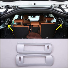 For Land Rover Discovery Sport 7 Seats ABS Chrome C Pillar AC Vent Outlet Frame Cover Trim Stickers 2015-2017