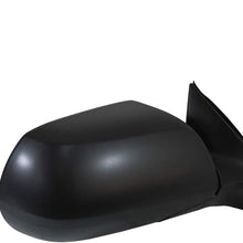 2017-2019 Honda Crv Passenger Side Power Door Mirror; Without Heated Glass; Without Turn Signal; Black Textured; Convex Glass Partslink HO1321316