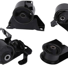 4PCS Engine Motor & Trans. Mount Kit A6486 A6481 A6485 A6465 Fit For 2001-2003 Mazda Protege 2.0L 2002-2003 Mazda Protege5 2.0L for Manual Transmission