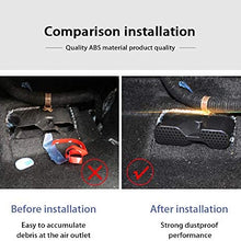 BYWWANG for Mazda 6 Atenza AXELA CX 5 CX5 CX 4,Car Under Seat Air Conditioner Air Outlet Duct Vent Protective Cover