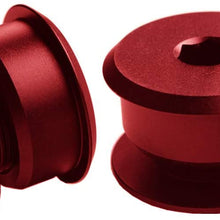 JGR Red Solid Shift Cable Bushings Performance Upgrade Aluminum For Ford FOCUS ST & RS 2013-Present 6 speed manual transmissions