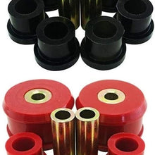 SHOUNAO 6Pcs Car Front Control Arm Bushing Kit Fit for Beetle 98-06 / Golf 85-06 / Jetta 85-06 (Color : Red)