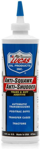 Lucas Oil 10599 Anti Squawk/Anti-Shudder, 1 Pint, 1 Pack