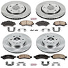 Power Stop KOE4466 Autospecialty Front and Rear Replacement Brake Kit-OE Brake Rotors & Ceramic Brake Pads