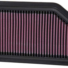 K&N Engine Air Filter: High Performance, Premium, Washable, Replacement Filter: 2010-2014 CHEVROLET/HOLDEN (Spark, Barina Spark), 33-3001
