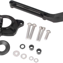 Mallofusa Motorcycle Stabilizer Steering Damper Bracket Mount Holder Kit Compatible for Kawasaki Z1000 2014 2015 2016 Blue