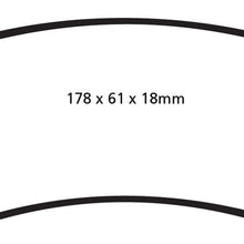 EBC Brakes DP61738 6000 Series Greenstuff Truck and SUV Brake Pad