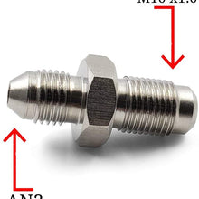 M10x1.0 to 3AN Fitting Metric Adapter | For Clutch and Brake Line AN3