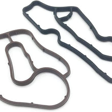 WayJun Oil Filter Housing Gasket kits for Dodge Mercedes-Benz Freightliner 6421801410 6421840080