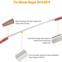 NOTUDE Roof Rack Top Rails fit for Nissan Rogue 2014-2019 Rooftop Side Rails Cargo Carrier for Nissan Rogue - Max Load 150LBS (Sold as 1 Pair)