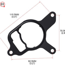 PQY Vacuum Pump Rebuild Seal Kit Gasket Compatible with Volkswagen 2.5 L Jetta Beetle Passat Rabbit Golf