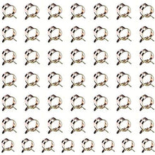 50pcs 6mm 65 Mn Spring Steel Spring Clip Fuel Oil Line Silicone Vacuum Hose Clamps Fits for silicone or rubber hose etc