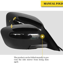 OCPTY Passenger Side Rear View Mirror Manual Folding Fit for 2017-2019 Nissan Rogue Side Mirror