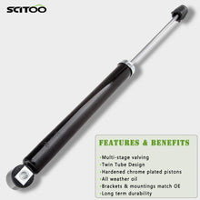 SCITOO Shocks, Rear Gas Struts Shock Absorbers Fit for 2000 BMW 323Ci 328Ci,2001-2006 BMW 325Ci 330Ci,2001-2005 BMW 325i 330i 330xi,1999-2000 BMW 323i,BMW 328i 323is 328is 343352 5988 Set of 2