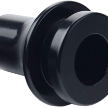 DEWHEL Shift KNOB Boot Retainer/Adapter for Manual Gear Shifter Lever 12X1.25 (Black)