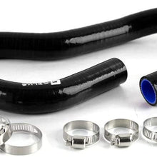 Silicone Radiator Coolant Hose Pipe For SUZUKI DRZ400 DRZ400S DRZ400SM 2002-2015 Black