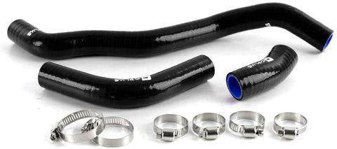 Silicone Radiator Coolant Hose Pipe For SUZUKI DRZ400 DRZ400S DRZ400SM 2002-2015 Black