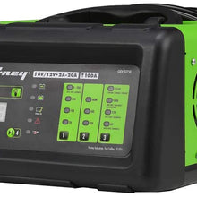 Forney black/green 52750 Battery Charger, 6 12-Volts at 2, 10, 20 and 100 Amps Start