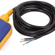 uxcell 6ft Cable Float Switch Liquid Fluid Water Level Sensor for Tank Pump Sump Pump Water Tank