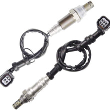 higherbro 2PCS Oxygen O2 Sensor for 2007-2009 Honda CR-V 2.4L Upstream + Downstream