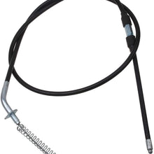 GOOFIT 50.5 Inch Front Drum Brake Cable Set for Yamaha Breeze YFA1 Moto-4 YMF80 Water-cooled ATV (2 pcs/set)